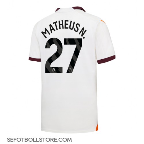 Manchester City Matheus Nunes #27 Replika Bortatröja 2023-24 Kortärmad